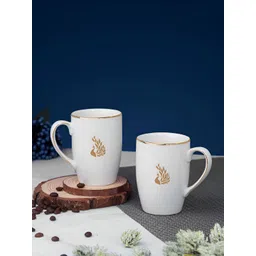 Vola Global LLP White Porcelain Glossy Mugs Set of Cups and Mugs-picture-23