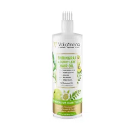 Volamena Bhringraj & Curry Leaf Hair Oil - 250 ml-picture-36
