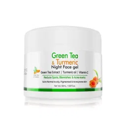 Volamena Green Tea & Turmeric Night Face Gel - 50 ml-picture-39