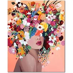 VOLDOT Diamond Painting Kit, 12x16inch White Tree of Life Diamond Painting, 5D Diamond Painting Kit for Adults & Kids, Very Suitable for Home Leisure and Wall Decoration (Girl Painting kit)-picture-22