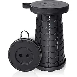 Foldable Telescoping Stool Portable, Retractable Stool for Adults, Upgraded Collapsible Folding Seats with Load Capacity 550lbs, Camping Stools for Adults-image-0