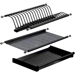 volo DISH RACK 700 MM BLACK Stainless Steel Kitchen Trolley-picture-14