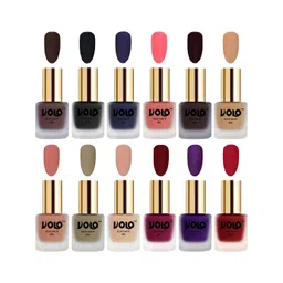 VOLO Set Of 12 Velvet Matte Nail Polish - 8 ml Each-picture-17