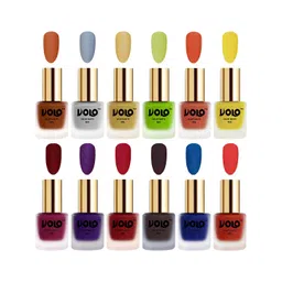 VOLO Set Of 12 Velvet Matte Nail Polish - 8 ml Each-picture-38