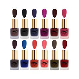 VOLO Set Of 12 Velvet Matte Nail Polish - 8 ml Each-picture-23