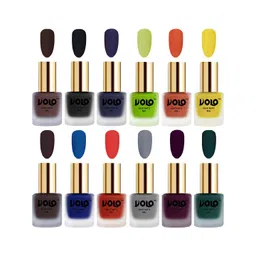 VOLO Set Of 12 Velvet Matte Nail Polish-8 ml Each-picture-32
