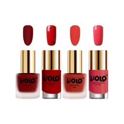 VOLO Set Of 4 Velvet Matte & Extra Shine Nail Polish-8 ml & 9.9 ml Each Shade 22-44-36-56-picture-31
