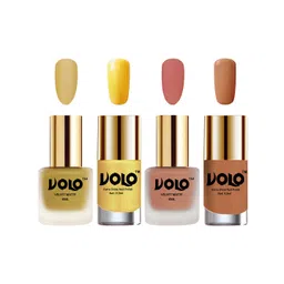 VOLO Set Of 4 Velvet Matte & Extra Shine Nail Polish - 8 ml Each - 32 - 38 - 59 - 64-picture-34