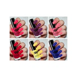 VOLO Set Of 6 Color Rich Toxic Free Nail Polish-6 ml Each-picture-42