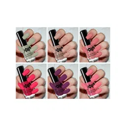 VOLO Set Of 6 Extra Shine Long Wear Nail Polish- 5ml Each-VT-004-picture-38