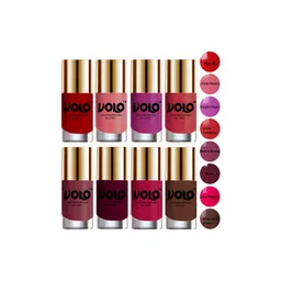VOLO Set Of 8 Extra Shine Nail Polish-9.9ml Each-Combo-No-24-picture-19