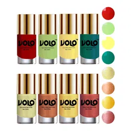 VOLO Set of 8 High-Shine Professional Nail Polish -9ml Each-Combo No-69-picture-41