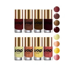 VOLO Set Of 8 High-Shine Professional Nail Polish-9ml Each-Combo No-90-picture-31