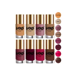 VOLO Set of 8 New Look Extra Lasting Nail Polish-9ml Each-Combo No-17-picture-27