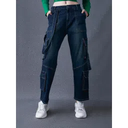 VOLTEDGE Women Comfort High-Rise Slash Knee Jeans-picture-12