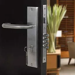 Voltizi 10 inch Stainless Steel 304 Matt Finish CY Plate Mortise Door Lock Handle Set, MG1103-BSK-picture-12