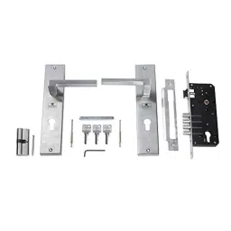 Voltizi Amity 10 inch ‎Stainless Steel 304 Matt Finish Mortise Door Lock with Door Handle Lock Set-picture-28