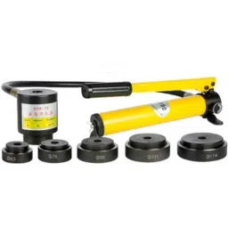 Voltz SYK-15 15Ton 63-114mm Hydraulic Knock Punches Driver Kit with Draw Studs Piston Shafts Spacers Sealing Rings Carrying Case-picture-31