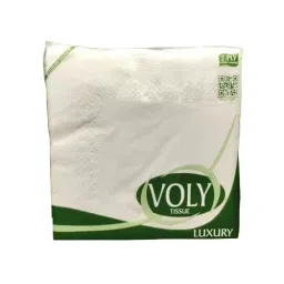 Voly 2 Ply Luxury Tissue Paper Napkins 40x39 cm, 150 Pcs (50 Pcs x 3 Pkt)-picture-31