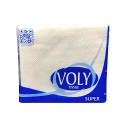 Voly Super Semi-Soft Tissue Paper Napkins 27x24 cm, 540 Pcs (45 Pcs x 12 Pkt)-picture-14