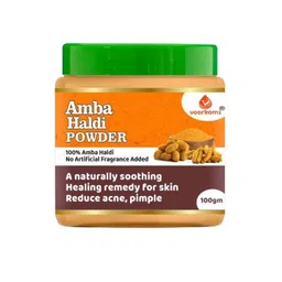 VOORKOMS Amba Haldi Powder Face Mask- 100 g-picture-33