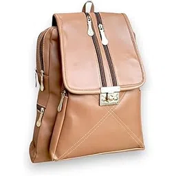 voriyo Backpack for Girls Women Casual Soft PU Leather Travel Shoulder Bags Pithu Bag (Brown)-picture-10