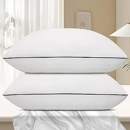 Vorouhals Hotel Collection Bed Pillows for Sleeping 2 Pack Standard Size Cooling Pillows Set of 2 for Back, Stomach or Side Sleepers, Super Soft Down Alternative Microfiber Filled Pillows-picture-18