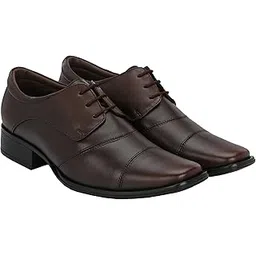 vorth Leather Comfortable Lace Up Black Formal Shoes for Men | Office Uniform Dress Loafer Shoe for Office Bussiness Meeting-picture-50