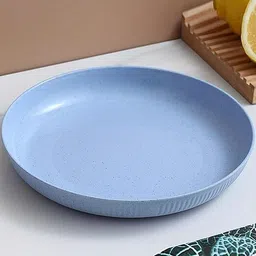 vortipu Lightweight Wheat Straw Plates - 9.05" Unbreakable Dinnerware Dinner Plate-picture-12