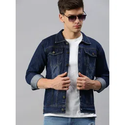 voxati Men Solid Denim Jacket-picture-12