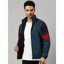 VOXATI Men Striped Longline Sporty Jacket-picture-15