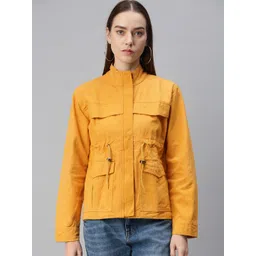 VOXATI Women Yellow Denim Jacket-picture-35