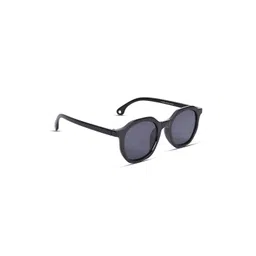 Voyage Black Lens & Black Round Sunglasses with UV Protected Lens (3580MG3742)-picture-14