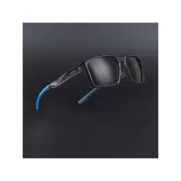 Voyage Black Polarised and UV Protected Lens Square Unisex Sunglasses-picture-42