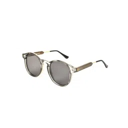 Voyage Black Round UV Protection Unisex Sunglasses-picture-23