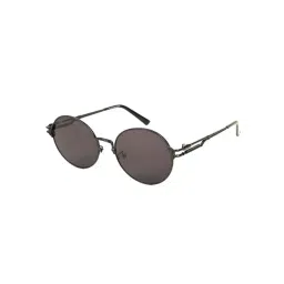 Voyage Black Round UV Protection Unisex Sunglasses-picture-19