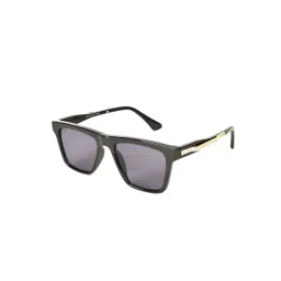 Voyage Black Wayfarer UV Protection Unisex Sunglasses-picture-16