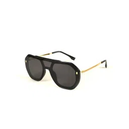 Voyage Black Wayfarer UV Protection Unisex Sunglasses-picture-15