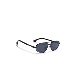 Voyage Unisex Black Lens & Black Rectangle Sunglasses With UV Protected Lens-picture-26