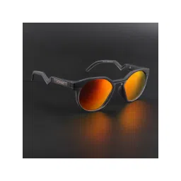 Voyage Unisex Round Sunglasses Red Lens with Black Frame (PMG6566) (53)-picture-21