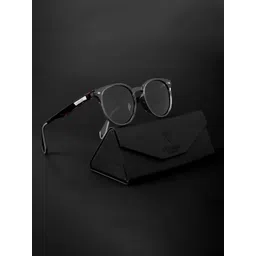 Voyage Unisex Round Sunglasses with Polarised and UV Protected Lens 894PMG4472Z-picture-31