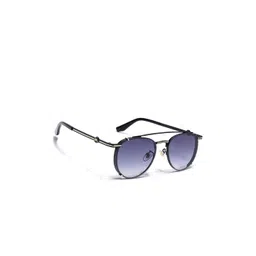 Voyage Unisex Round Sunglasses With UV Protected Lens 2647MG7538-picture-16