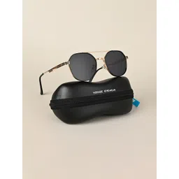 Voyage Unisex Round Sunglasses With UV Protected Lens-picture-14