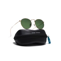 Voyage Unisex Round Sunglasses with UV Protected Lens V3447MG7563-picture-18