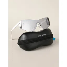 Voyage Unisex Shield Sunglasses With UV Protected Lens 3567MG4520-picture-26