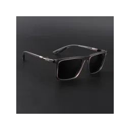 Voyage Unisex Square Polarized Sunglasses Black Lens with Grey Frame (PMG6648) (53)-picture-37