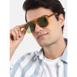 Voyage Unisex Wayfarer Sunglasses with UV Protected Lens 86635MG4152-picture-15