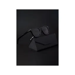 Voyage UV Protected & Polarized Black Wayfarer Sunglasses for Unisex Adult - 22002MG4189-picture-26