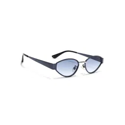 Voyage Women Cat Eye Blue Frame Blue Lens Sunglasses (55)-picture-14