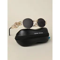 Voyage Women Oval Sunglasses with UV Protected Lens B80596MG5188-picture-42